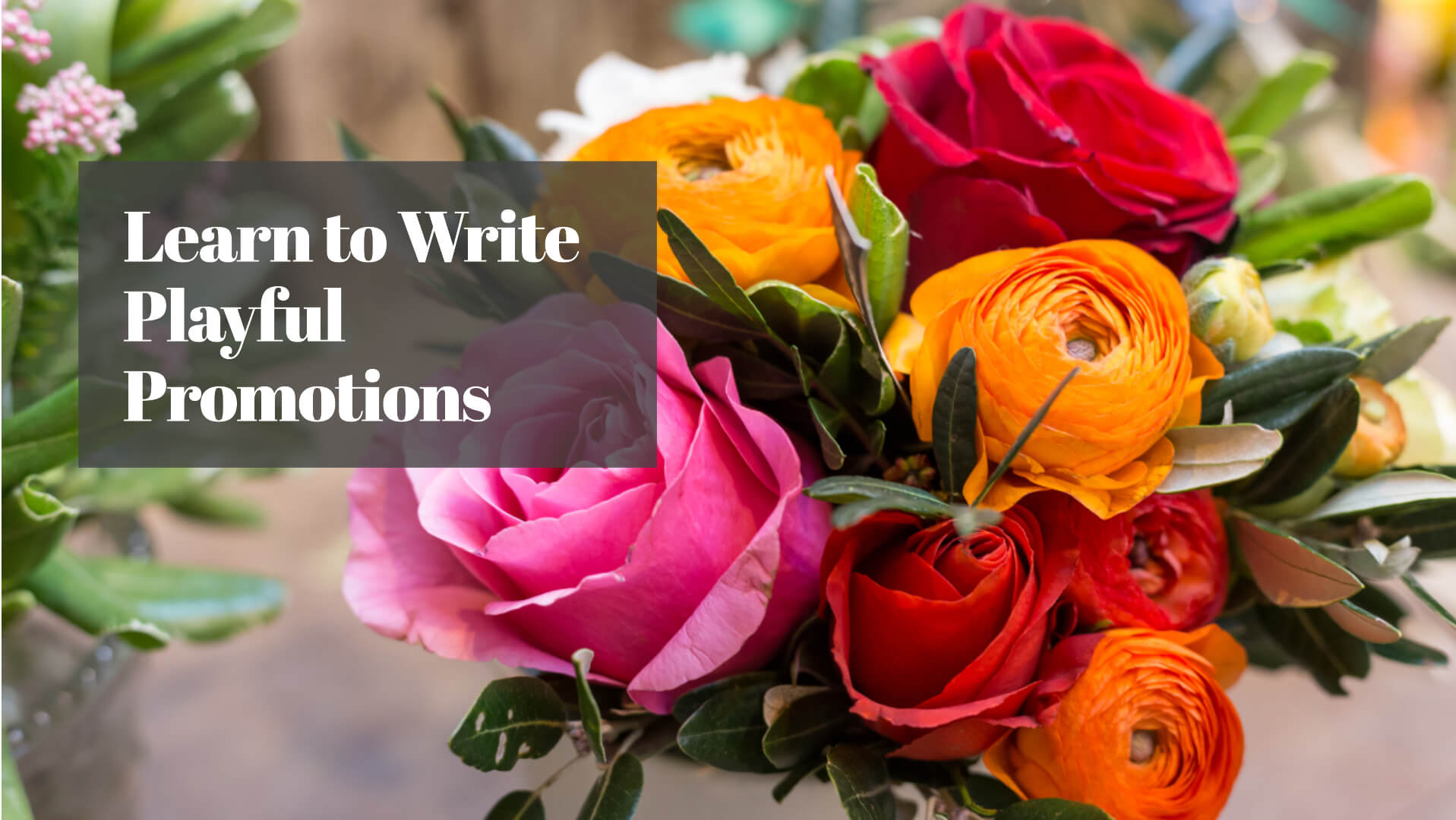 The Florist Who Bloomed with Playful Promotions