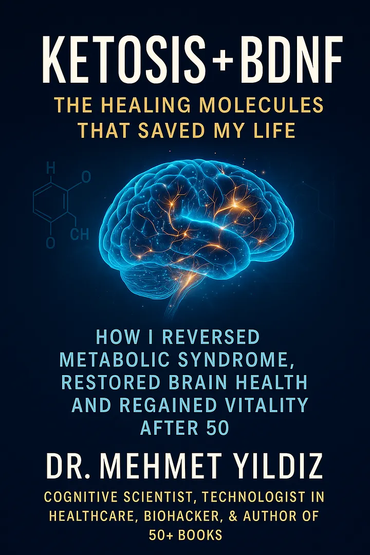 Ketosis + BDNF book cover by Dr Mehmet Yildiz
