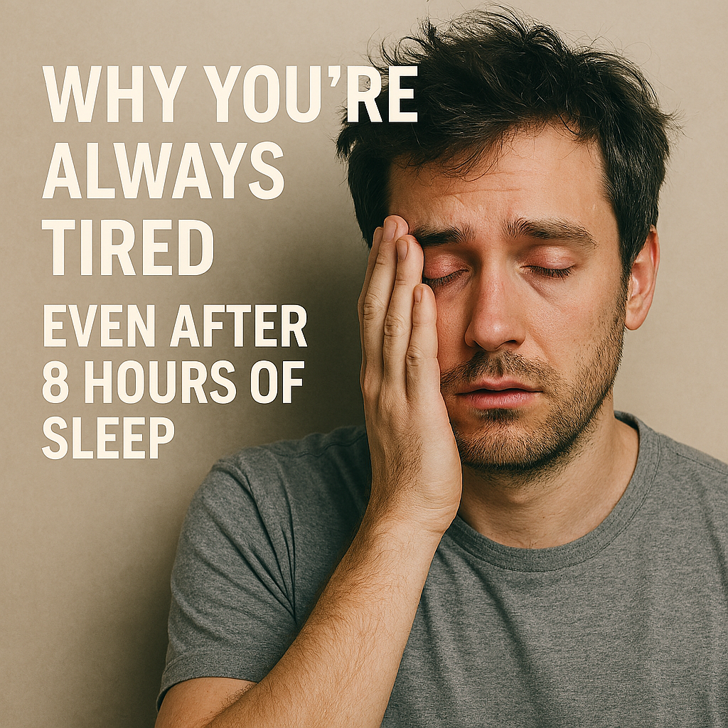 Why You’re Always Tired (Even When You Sleep 8 Hours)