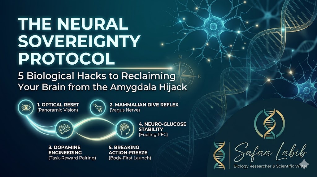 Biology of procrastination and neural sovereignty protocol for brain focus.