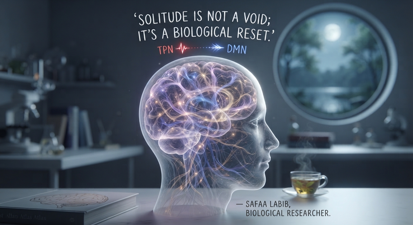Neural transition from Task-Positive Network to Default Mode Network during solitude and mental rest