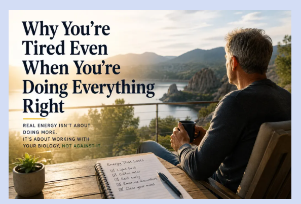 Why I’m Tired Even When I’m Doing Everything Right