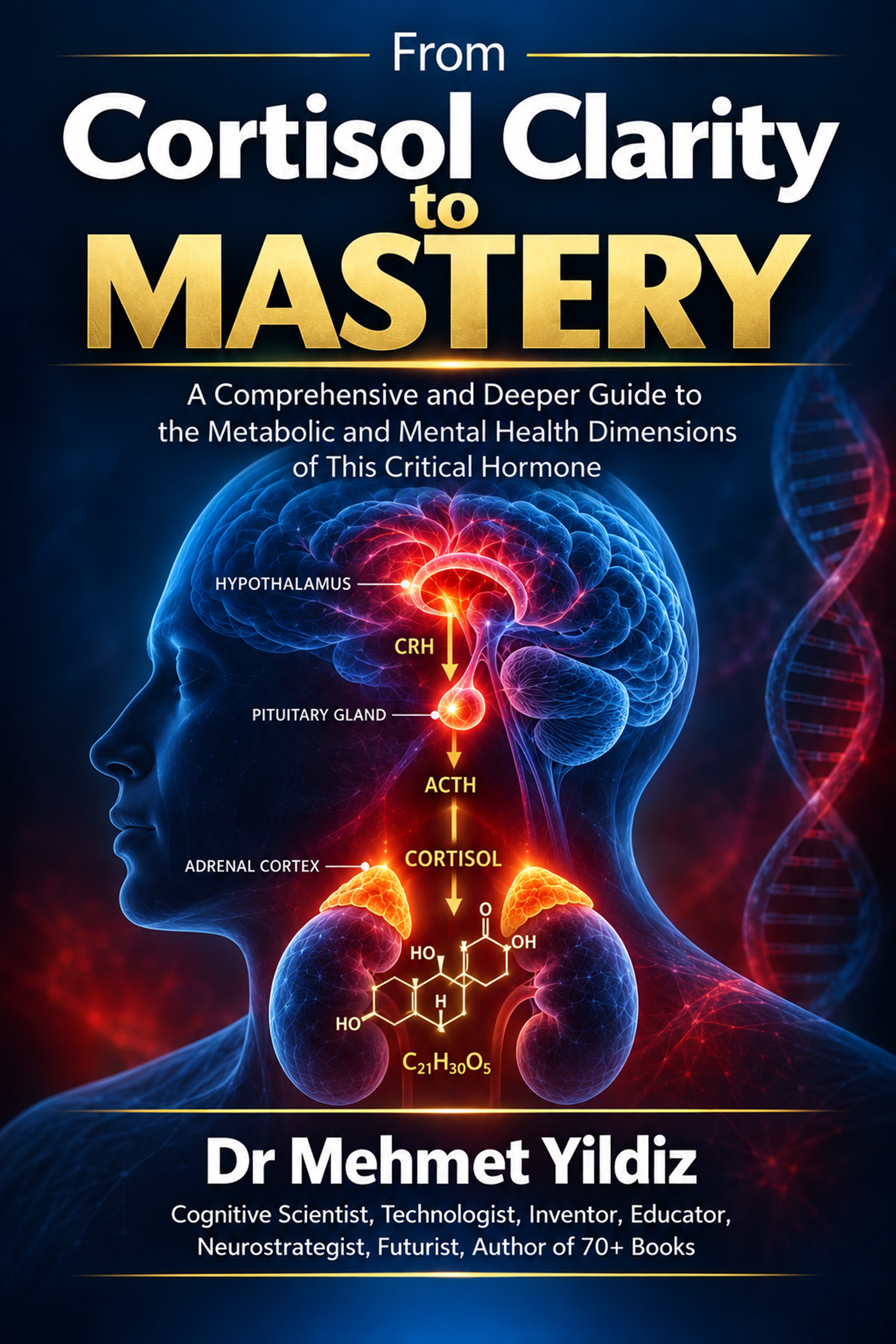 From Cortisol Clarity to Mastery: A Comprehensive and Deeper Guide to the Metabolic and Mental Health Dimensions of This Critical Hormone. ISBNs: 9798173968920,  9798173979278, 9780466536954 (Audio), EAN: 2940184786582, ASINs: B0FS7WCQZG,  B0HJNSFCMB, B0HJQ7R2QC GKEYs: AQAAAEAG82mzfM, tp0MEgAAQBAJ by Dr Mehmet Yildiz