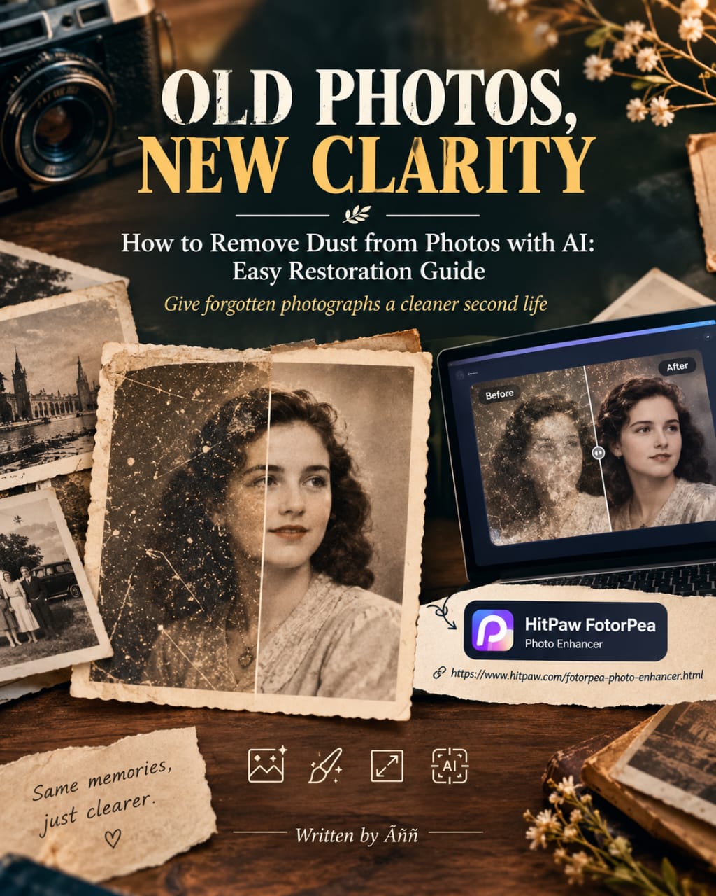 How to Remove Dust from Photos with AI