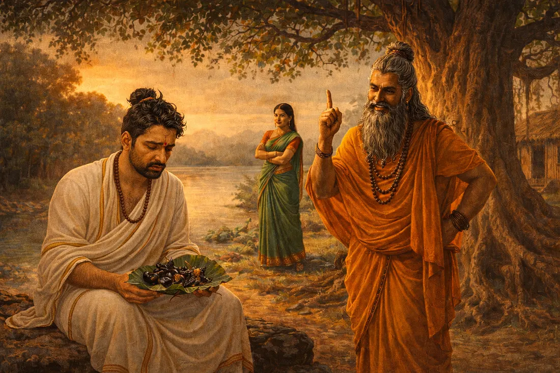 The Contrary Wife: The Legend of Chandalika: A Contrary Wife’s Tale.(Folk story).