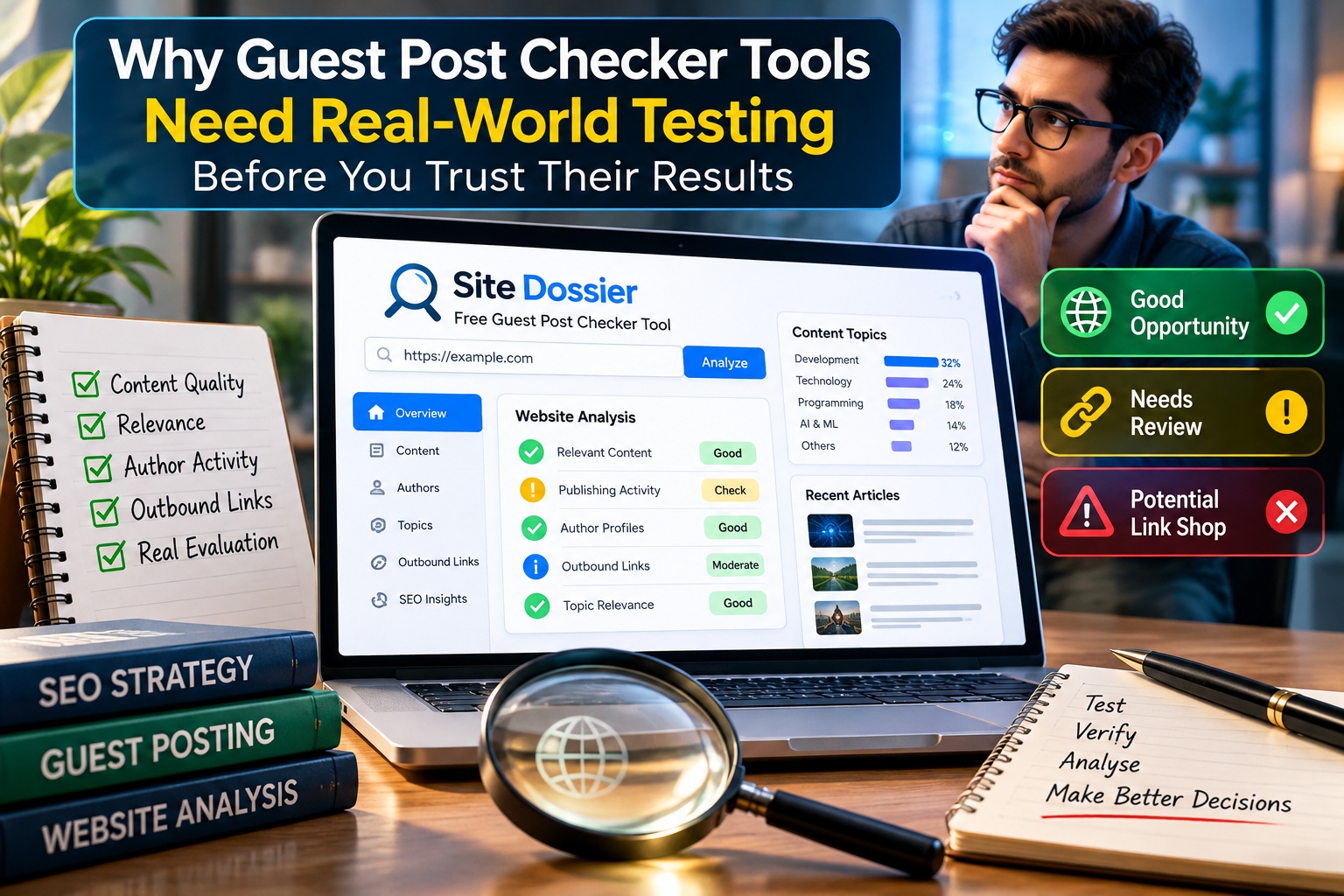 Why Guest Post Checker Tools Need Real-World Testing Before You Trust Their Results
