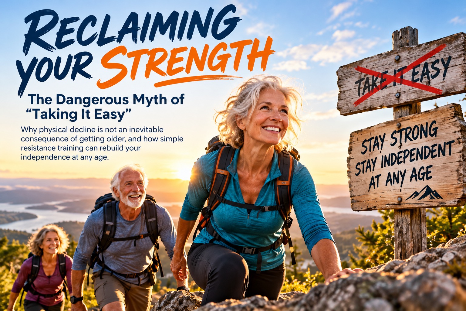 Reclaiming Your Strength: The Dangerous Myth of “Taking It Easy”